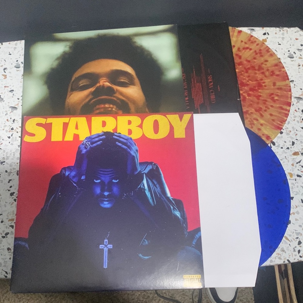Starboy, After hours- The Weeknd Vinyl bundle set